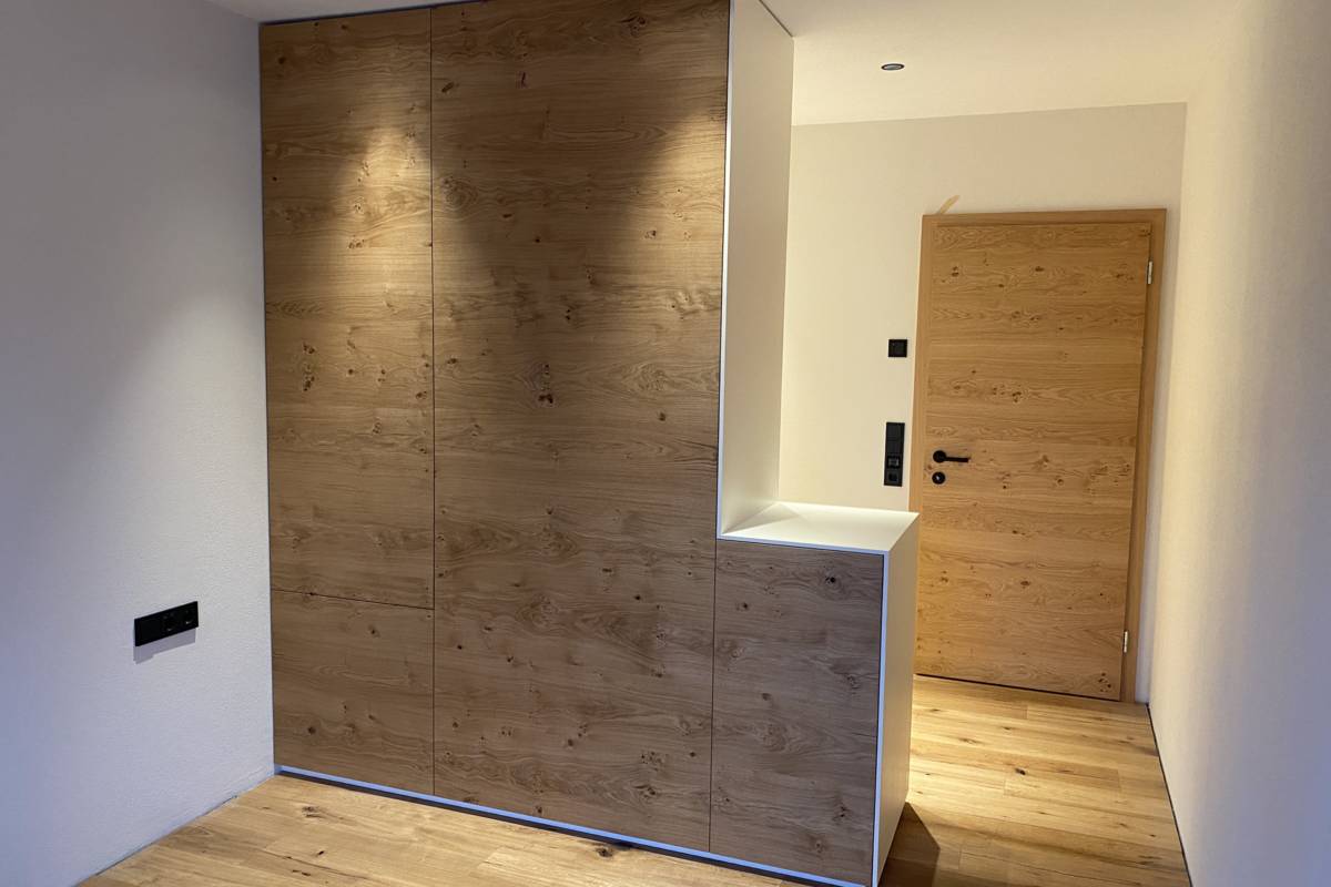 Schlafzimmer Ankleide Eiche rustikal