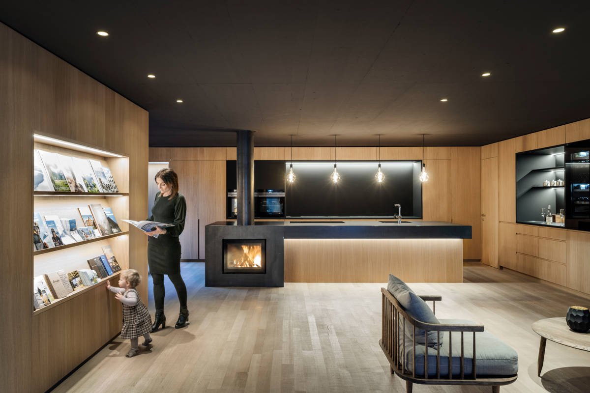 Küche Eiche Tempel 74 Mellau Beleuchtung