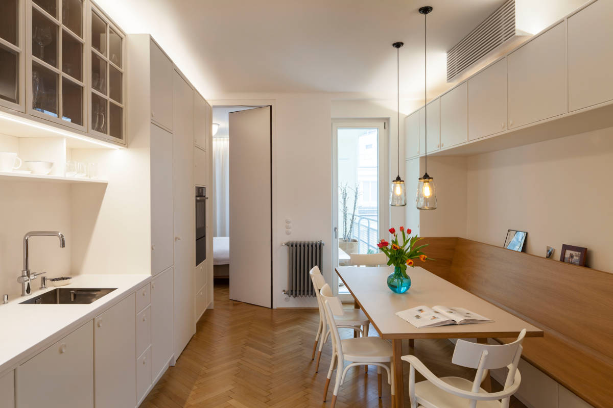 Küche Wien modern Tischler Vorarlberg weiß