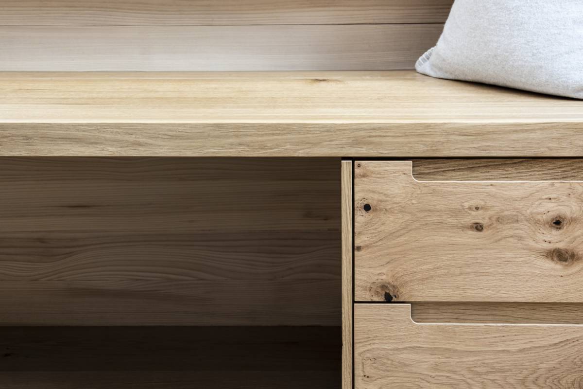 Essbereich Detail Schubladen