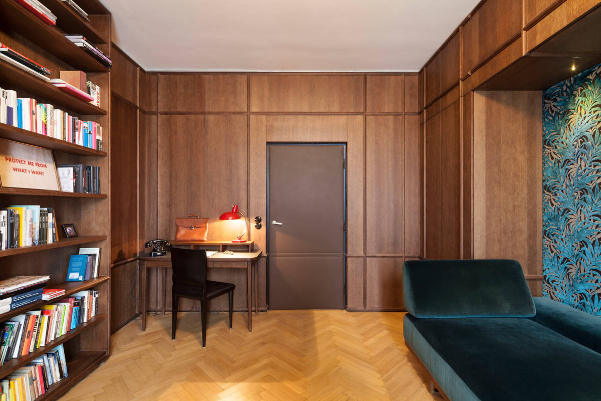 Eiche, gebeizt, Wien, Wohnzimmer, geräuchert