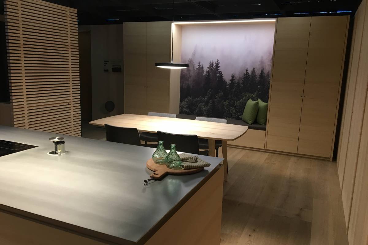 Küche Essbereich Esche Holz Tischler