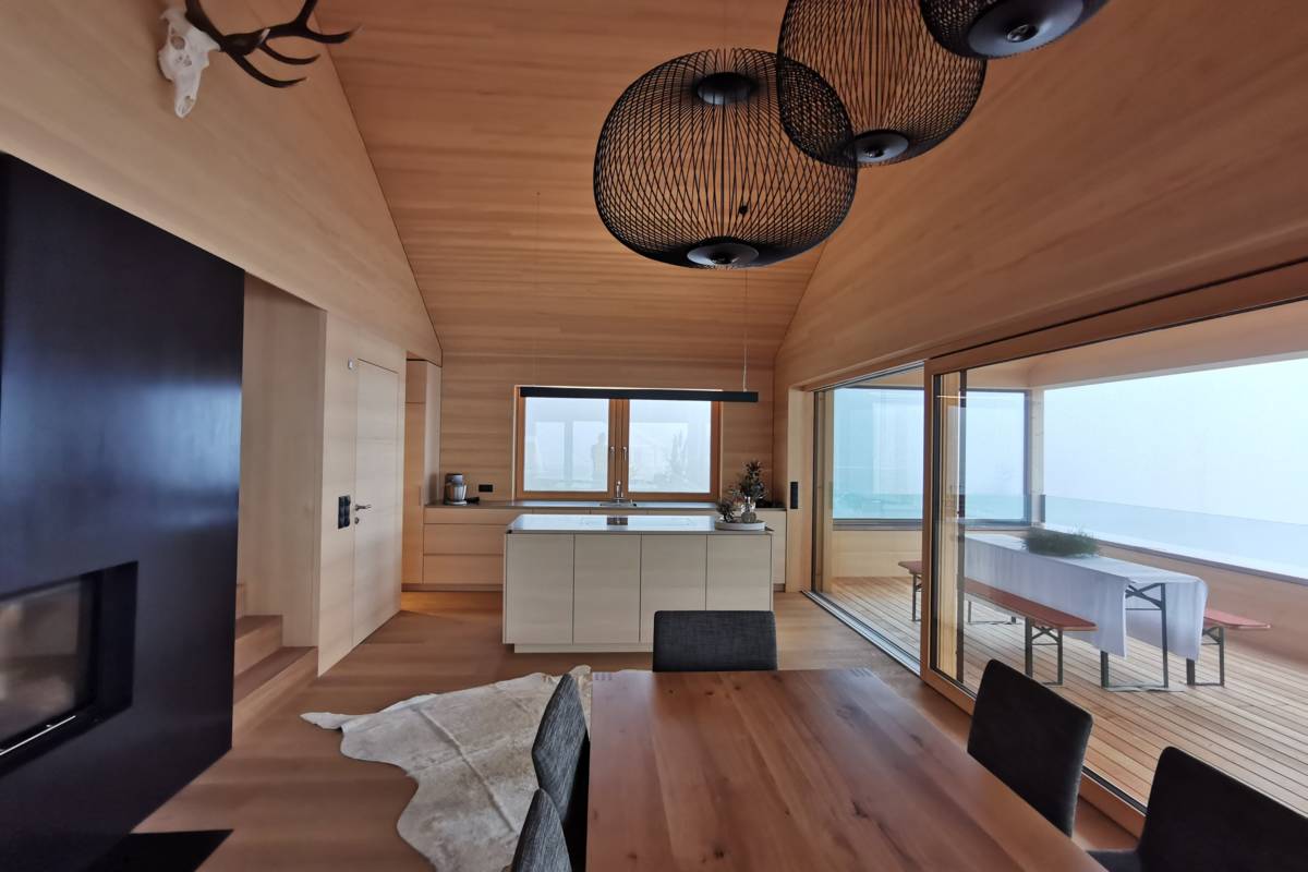 Tanne Edelstahl Küche Esche Insel