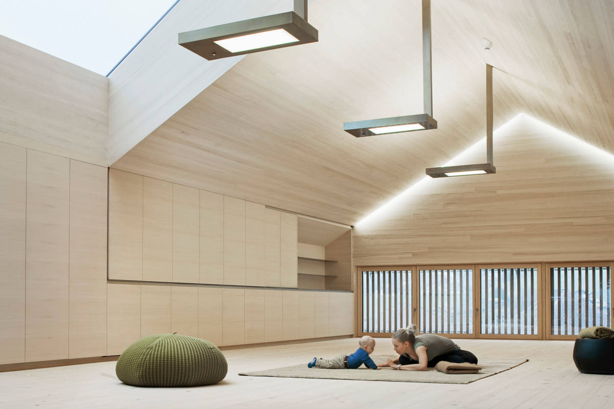 Dachgeschoss Tanne Täfer Andelsbuch