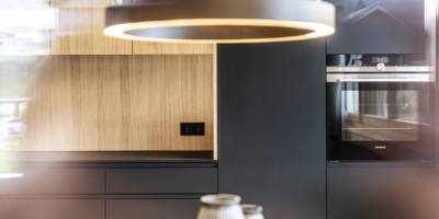 Küche Schwarz Matt Eiche