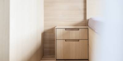 Nachtkästchen, minimalistisch, Esche, Bregenzerwald