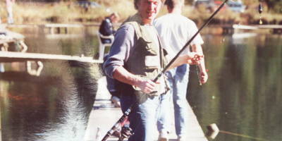 Ausflug fischen früher