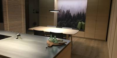 Küche Essbereich Esche Holz Tischler