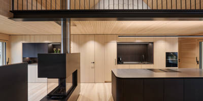 Tabbe Küche dunkle nische hell modern
runde Kücheninsel