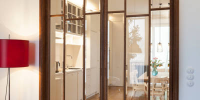 Schiebetür Glas Modern Alt Wien