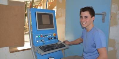 CNC Tischlerei Lehrling Stefan
