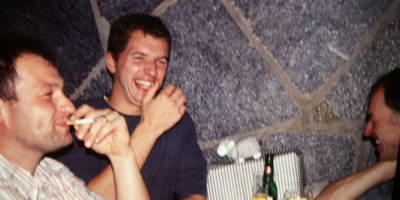 Feier Betrieb lustig