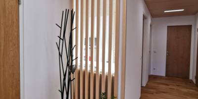 Büroeinrichtung LZH-Bezau Tanne/Weiß