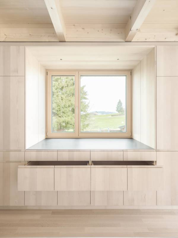 Massivholzküche, Buche, Ofen Grün, Ökologisch, Nachhaltig, Abbaubar