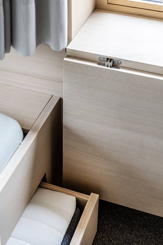 Esche Gästezimmer Schlafzimmer Klapptisch