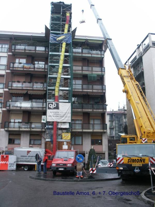 Montage Mailand Fenster